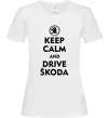 Женская футболка Drive Skoda Белый Женская футболка Drive Skoda Белый фото