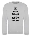 Свитшот Drive Skoda Серый меланж фото