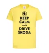 Дитяча футболка Drive Skoda Лимонний фото
