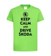 Дитяча футболка Drive Skoda Лаймовий фото