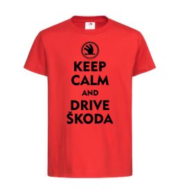 Дитяча футболка Drive Skoda