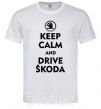 Чоловіча футболка Drive Skoda Білий фото