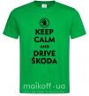 Чоловіча футболка Drive Skoda Зелений фото