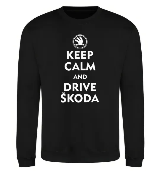 Свитшот Drive Skoda Черный фото