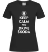 Женская футболка Drive Skoda Черный Женская футболка Drive Skoda Черный фото