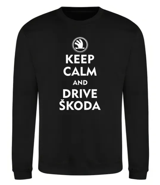 Свитшот Drive Skoda Черный фото