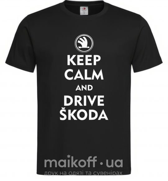 Мужская футболка Drive Skoda Черный фото