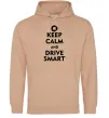 Чоловіча толстовка (худі) Drive Smart Пісочний фото
