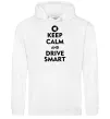 Жіноча толстовка (худі) Drive Smart Білий Жіноча толстовка (худі) Drive Smart Білий фото