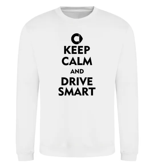 Свитшот Drive Smart Белый фото