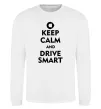 Свитшот Drive Smart Белый фото