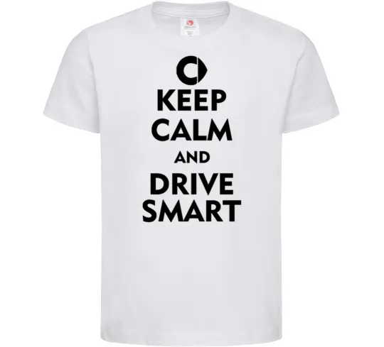 Детская футболка Drive Smart Белый фото