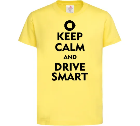 Детская футболка Drive Smart Лимонный фото
