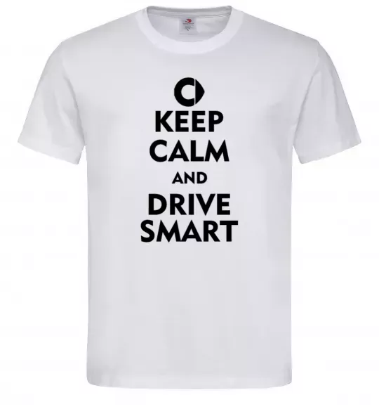 Чоловіча футболка Drive Smart Білий фото