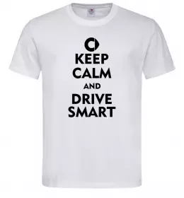 Мужская футболка Drive Smart Белый фото