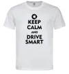 Чоловіча футболка Drive Smart Білий Чоловіча футболка Drive Smart Білий фото