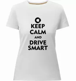 Женская премиум футболка Smart one love Черный фото