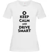 Женская футболка Drive Smart Белый фото