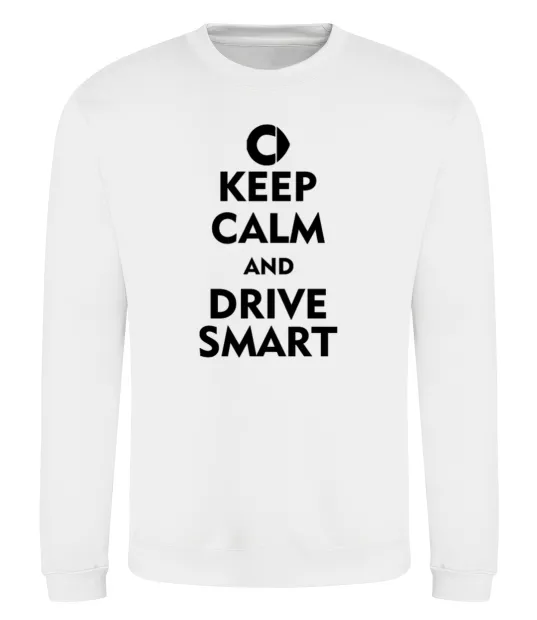 Свитшот Drive Smart Белый фото