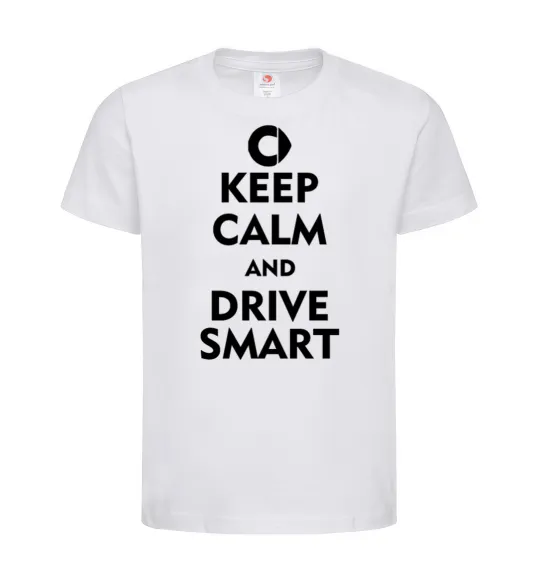 Детская футболка Drive Smart Белый фото
