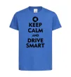 Детская футболка Drive Smart Ярко-синий фото