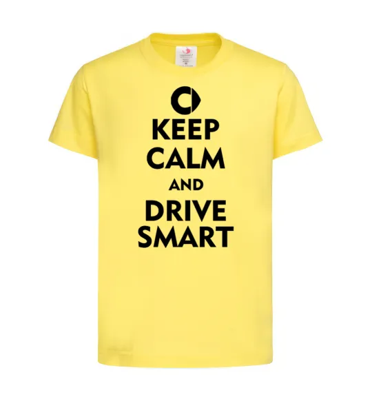 Детская футболка Drive Smart Лимонный фото
