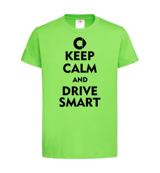 Детская футболка Drive Smart Лаймовый фото