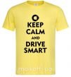 Чоловіча футболка Drive Smart Лимонний фото