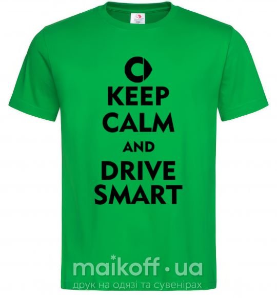 Чоловіча футболка Drive Smart Зелений фото