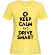 Женская футболка Drive Smart Лимонный фото