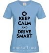 Женская футболка Drive Smart Голубой фото