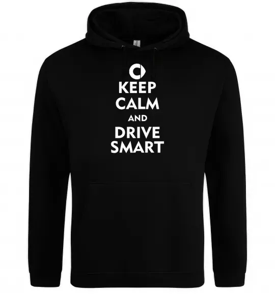 Чоловіча толстовка (худі) Drive Smart Чорний фото