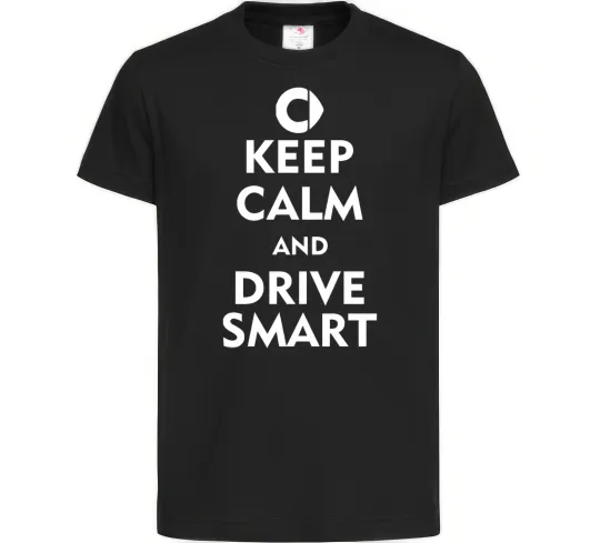Детская футболка Drive Smart Черный фото