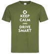 Чоловіча футболка Drive Smart Оливковий Чоловіча футболка Drive Smart Оливковий фото