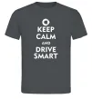 Чоловіча футболка Drive Smart Графіт Чоловіча футболка Drive Smart Графіт фото