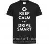 Дитяча футболка Drive Smart Чорний фото