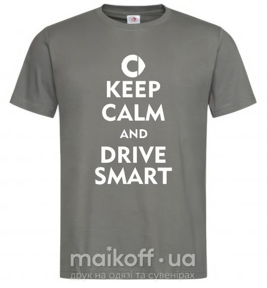 Чоловіча футболка Drive Smart Графіт фото