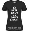 Женская футболка Drive Smart Черный фото