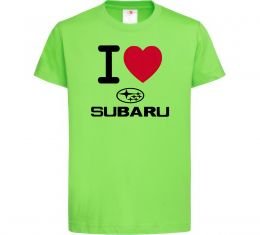 Дитяча футболка I Love Subaru Дитяча футболка I Love Subaru