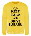 Світшот Drive Subaru Сонячно жовтий фото