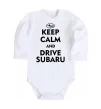 Детский боди Drive Subaru Белый фото
