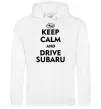 Чоловіча толстовка (худі) Drive Subaru Білий фото