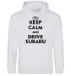 Чоловіча толстовка (худі) Drive Subaru Сірий меланж фото