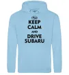 Жіноча толстовка (худі) Drive Subaru Блакитний фото