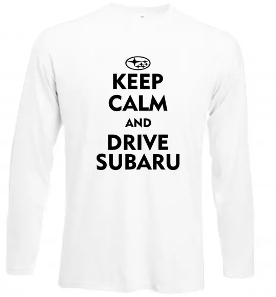 Лонгслів Drive Subaru Білий фото