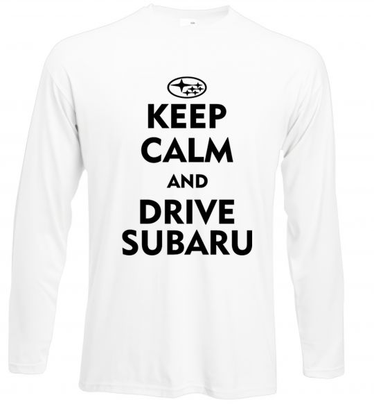 Лонгслів Drive Subaru Білий фото