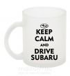 Чашка стеклянная Drive Subaru Фроузен фото