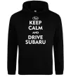 Чоловіча толстовка (худі) Drive Subaru Чорний фото