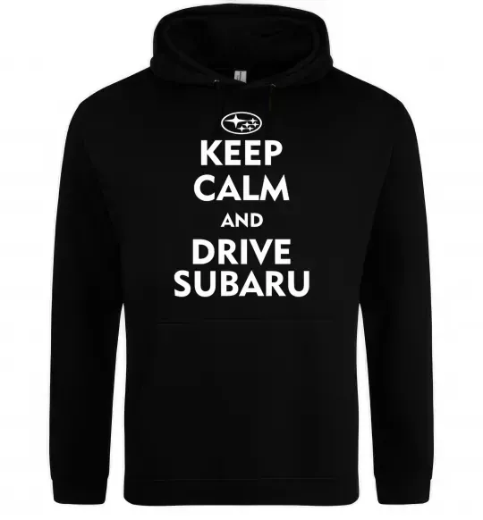 Жіноча толстовка (худі) Drive Subaru Чорний фото