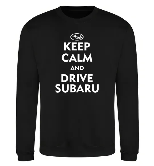 Свитшот Drive Subaru Черный фото